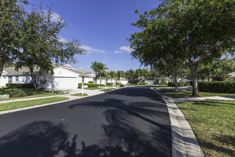 Blacktop Driveway Close-up